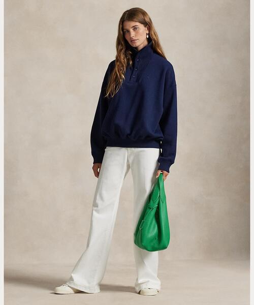 POLO RALPH LAUREN（ポロ・ラルフローレン） リブトリム モックネック