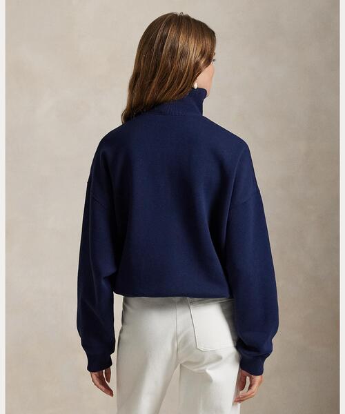 POLO RALPH LAUREN（ポロ・ラルフローレン） リブトリム モックネック