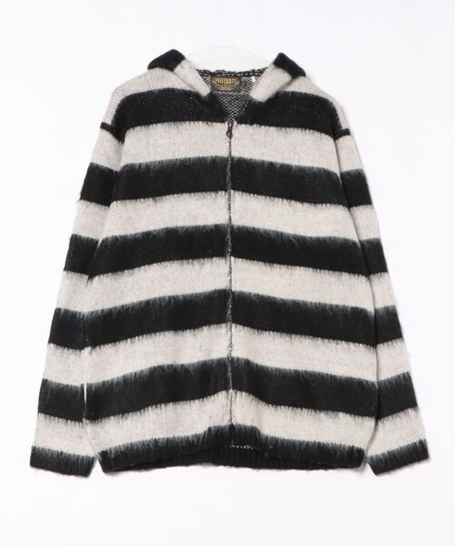 パーカー UNIVERD72 モヘアタッチZIPパーカー(BORDER) メンズ レディース | Beautiful Harmony | 08