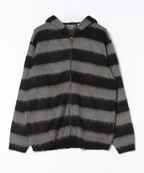パーカー UNIVERD72 モヘアタッチZIPパーカー(BORDER) メンズ レディース | Beautiful Harmony | 09
