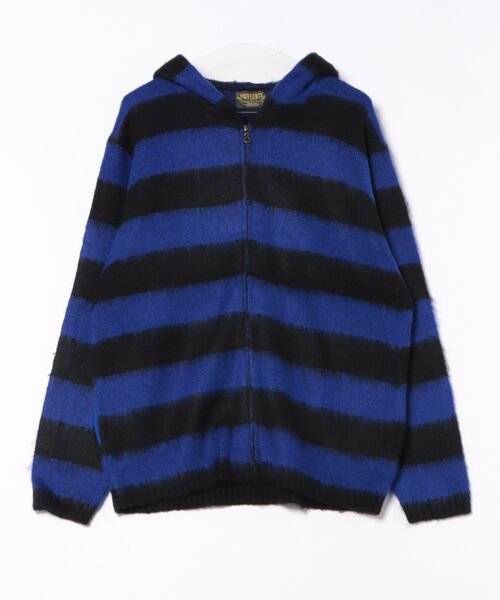 パーカー UNIVERD72 モヘアタッチZIPパーカー(BORDER) メンズ レディース | Beautiful Harmony | 10