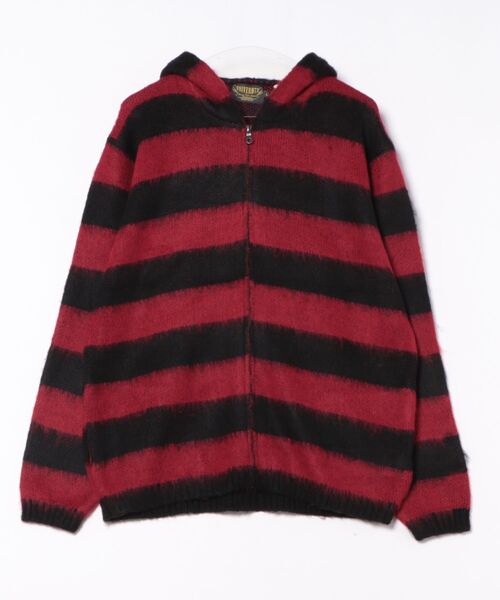 パーカー UNIVERD72 モヘアタッチZIPパーカー(BORDER) メンズ レディース | Beautiful Harmony | 11