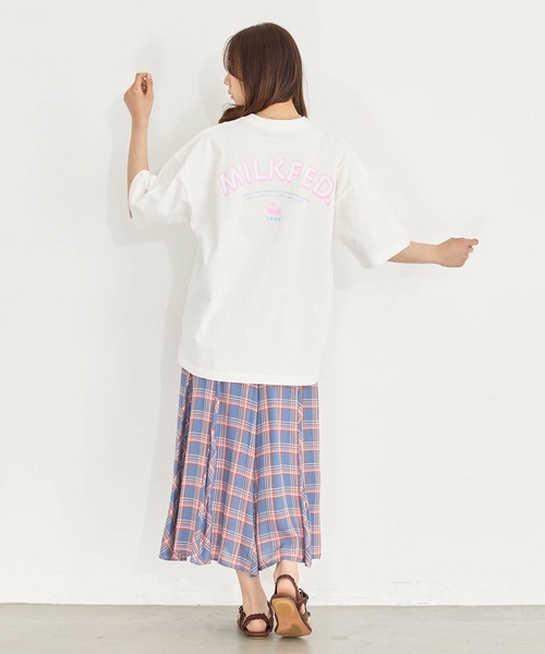「MILKFED.」 半袖Tシャツ ONE SIZE ホワイト レディース_画像3
