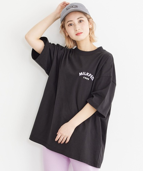 「MILKFED.」 半袖Tシャツ ONE SIZE ホワイト レディース_画像8