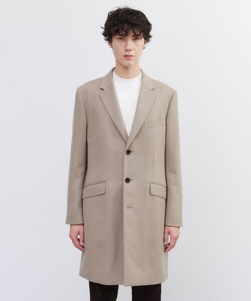 TAKEO KIKUCHI（タケオキクチ） チェスターコート コート カシミヤ