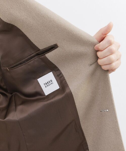 TAKEO KIKUCHI（タケオキクチ） チェスターコート コート カシミヤ