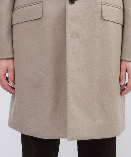 TAKEO KIKUCHI（タケオキクチ） チェスターコート コート カシミヤ