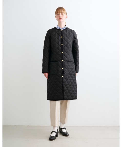 Traditional Weatherwear ブラック ロングコート 34 Traditional Weatherwear（トラディショナル ウェザーウェア） コート