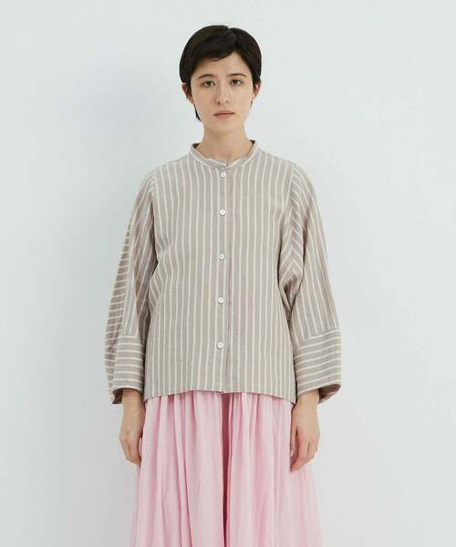 「conges payes ADIEU TRISTESSE」 長袖ブラウス 38 ピンク系その他 レディース_画像5