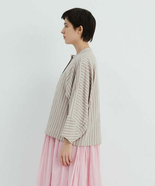 「conges payes ADIEU TRISTESSE」 長袖ブラウス 38 ピンク系その他 レディース_画像6