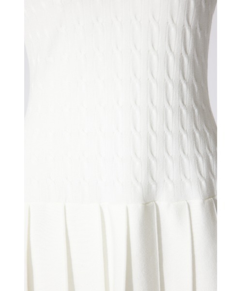 「rienda」 半袖ワンピース FREE ホワイト レディース_画像8