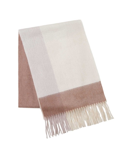 IMC マフラー ストール カシミヤ100％ チェックマフラー レディース