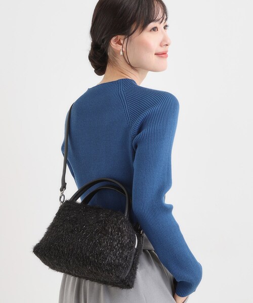 SHOO・LA・RUE（シューラルー） ショルダーバッグ バッグ ラメ入り生地