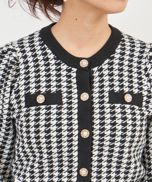 「ROYAL PARTY」 ニットカーディガン FREE ブラック レディース_画像8