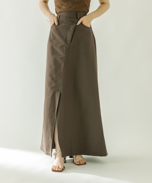 「mystic」 スカート FREE ブラウン レディース_画像3