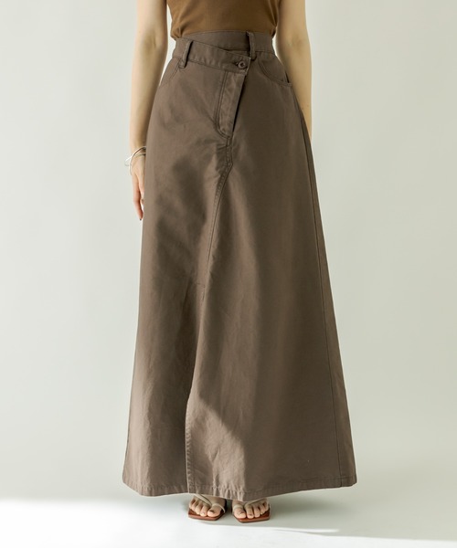 「mystic」 スカート FREE ブラウン レディース_画像6