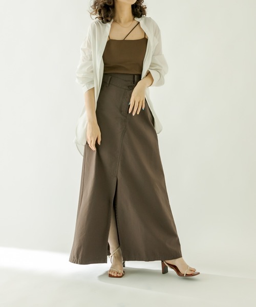 「mystic」 スカート FREE ブラウン レディース_画像7