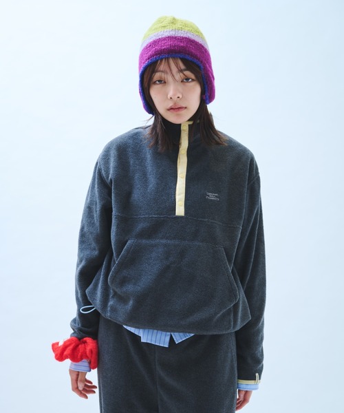 common gull products. コート アウター さみしさの気配がするフリース