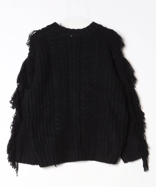 「EMODA」 長袖ニット FREE ブラック レディース_画像2