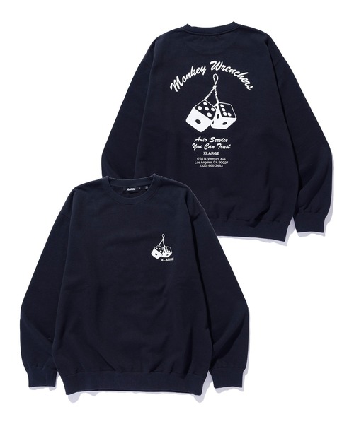 Cph/Glf™ ブラック スウェット X-LARGE XLARGE（エクストラ ラージ） トレーナー スウェット MONKEY WRENCHERS