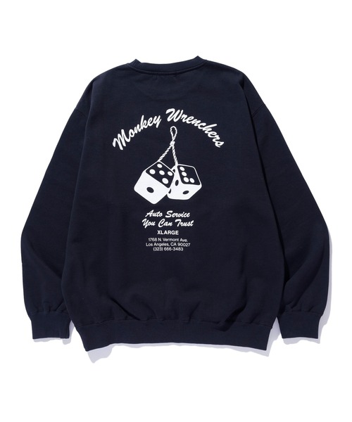 XLARGE（エクストラ ラージ） トレーナー スウェット MONKEY WRENCHERS