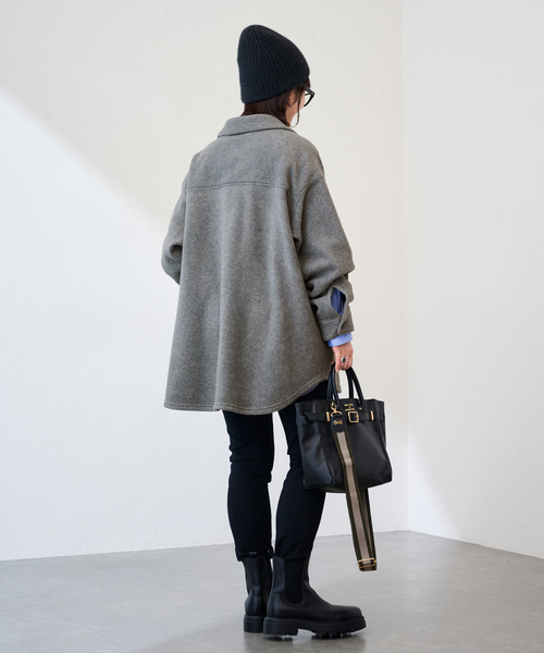 FRAMeWORK（フレームワーク） ブルゾン アウター 両面フリースオーバー