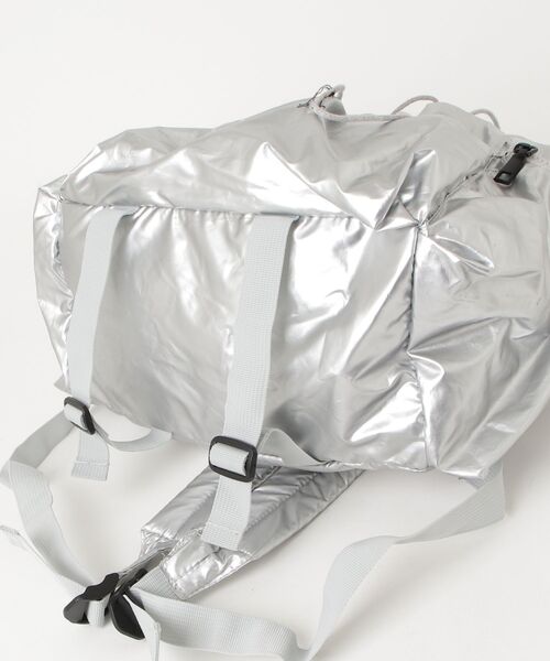 「me+em select」 リュック FREE シルバー レディース_画像3