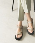 「Teva」 フラットサンダル 6 ブラック ...の詳細画像2
