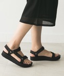 「Teva」 フラットサンダル 6 ブラック ...の詳細画像4