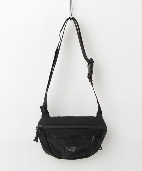 ARC'TERYX（アークテリクス） 刺繍ショルダーバッグ - ブラック