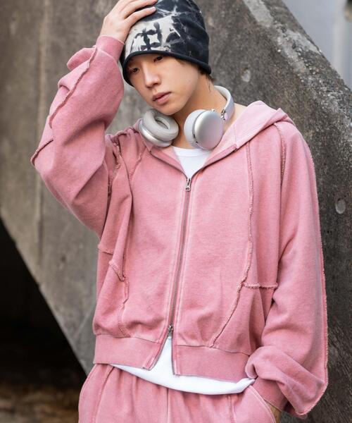 WEGO（ウィゴー） パーカー WEGO/「26年春夏新作」スウィッチングZIP