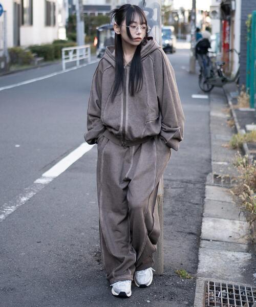 WEGO（ウィゴー） パーカー WEGO/「26年春夏新作」スウィッチングZIP