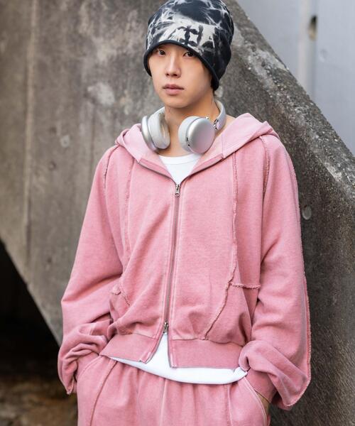 WEGO（ウィゴー） パーカー WEGO/「26年春夏新作」スウィッチングZIP