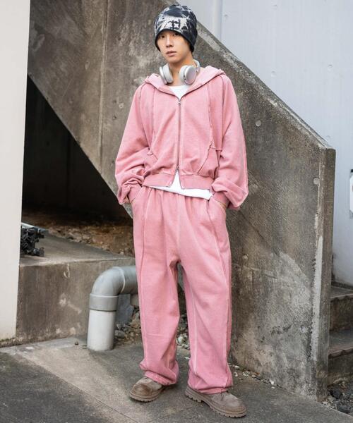 WEGO（ウィゴー） パーカー WEGO/「26年春夏新作」スウィッチングZIP