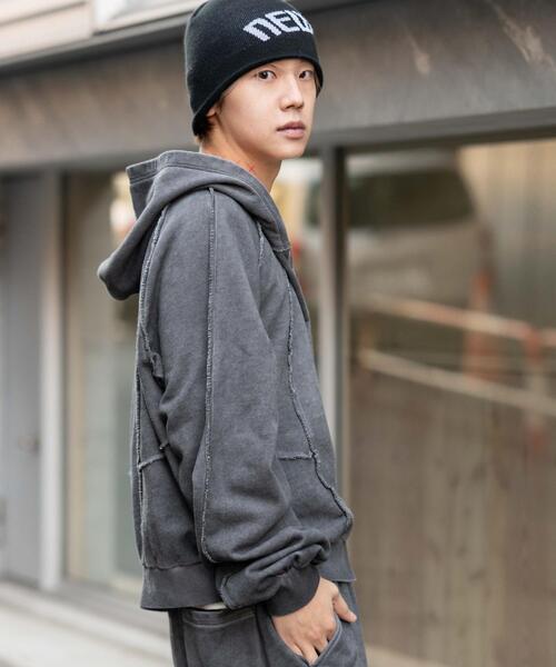 WEGO（ウィゴー） パーカー WEGO/「26年春夏新作」スウィッチングZIP