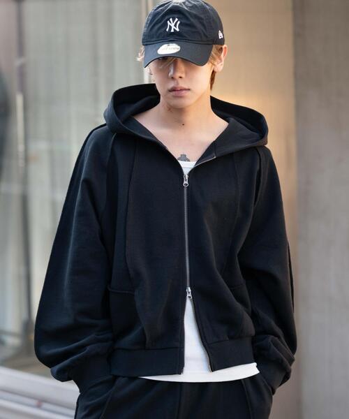 WEGO（ウィゴー） パーカー WEGO/「26年春夏新作」スウィッチングZIP