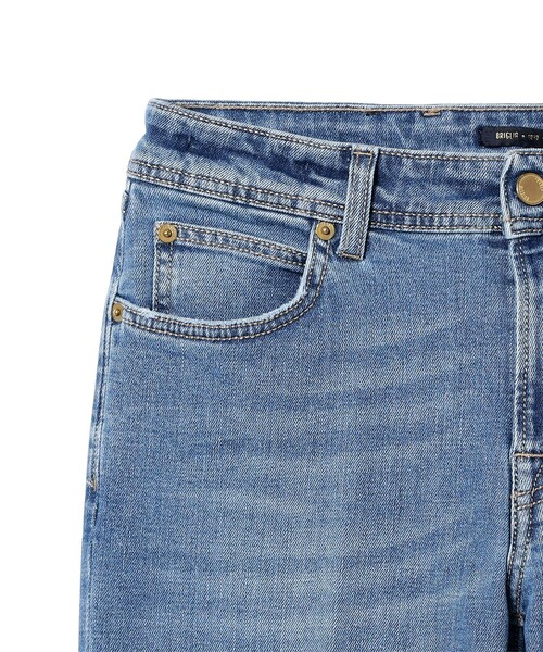 パンツ 「別注」BRIGLIA 1949 / RIBOT ブリーチ デニムパンツ メンズ