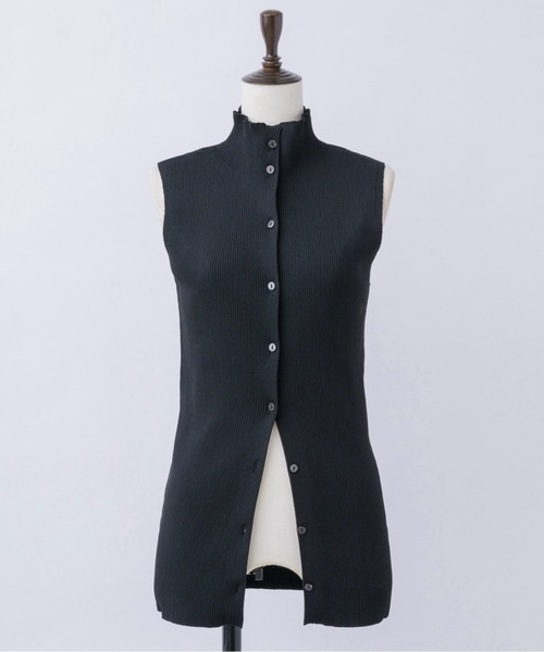 「musubore」 ニットカーディガン FREE ブラック レディース_画像6