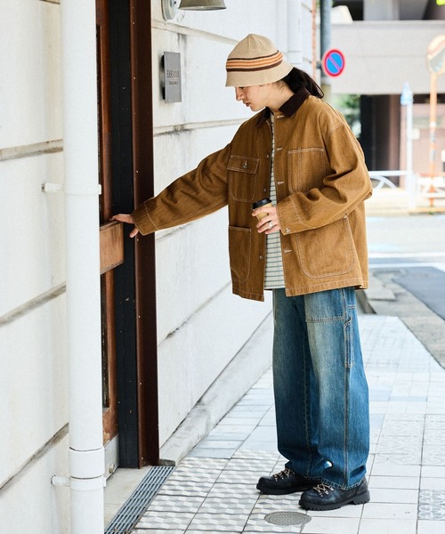 ニコアンド デニムジャケット オーバーサイズ ブルゾン niko and