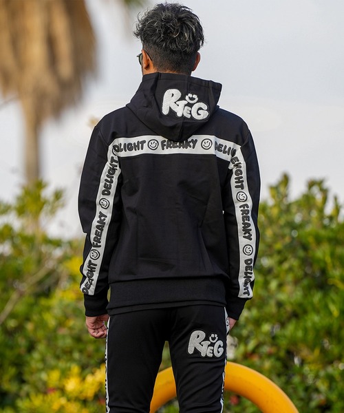 adamsJUGGLER（アダムスジャグラー） パーカー RTEG スマイリーD＆F