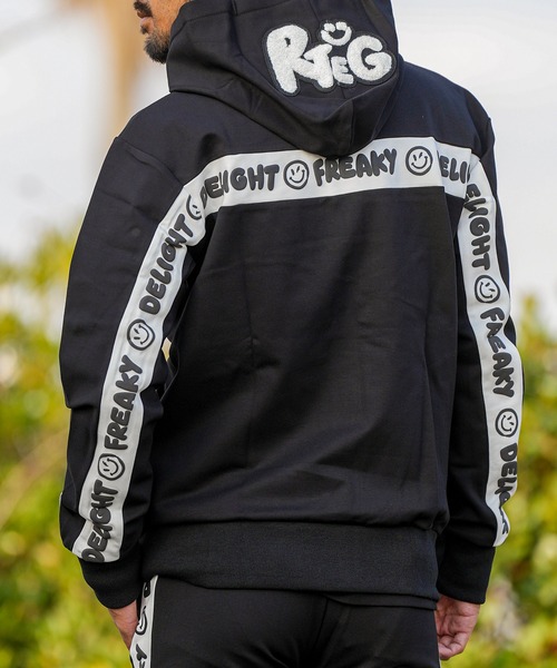 adamsJUGGLER（アダムスジャグラー） パーカー RTEG スマイリーD＆F