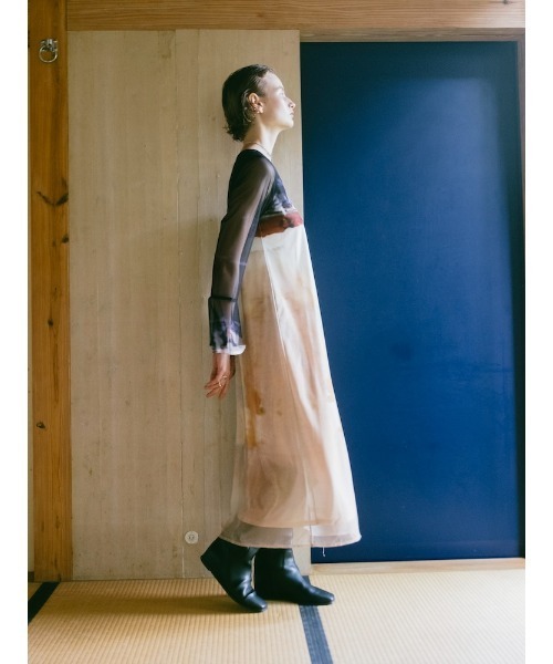 sahara（サハラ） ドレス Nature Print Layered Dress/ネイチャー