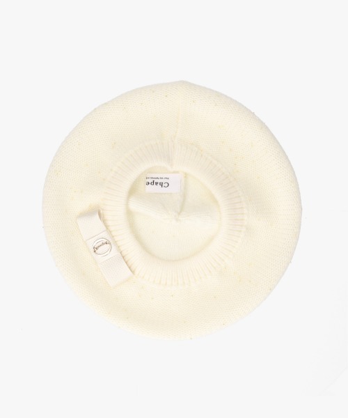 「Chapeau d' O」 ベレー帽 FREE ブラック レディース_画像3