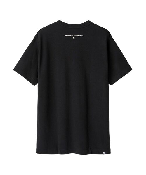 HYSTERIC GLAMOUR(ヒステリックグラマー)半袖Tシャツ 黒色 HYSTERIC GLAMOUR（ヒステリックグラマー） 半袖Tシャツ MEDIUM