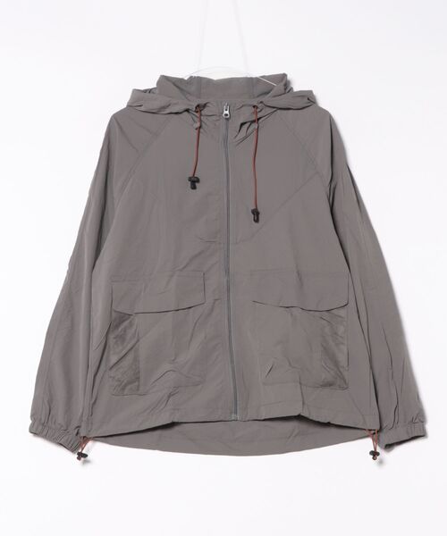 「aimoha」 ナイロンブルゾン MEDIUM オフホワイト メンズ_画像6