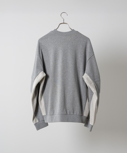「soerte」 スウェットカットソー 2 グレー メンズ_画像4