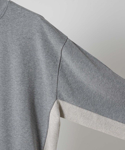 「soerte」 スウェットカットソー 2 グレー メンズ_画像8