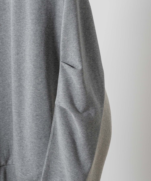 「soerte」 スウェットカットソー 2 グレー メンズ_画像9