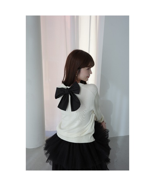 エイミーイストワール WEB限定】パワーショルダーニットトップス eimy istoire - パワーショルダートップスの通販 by kokoro shop