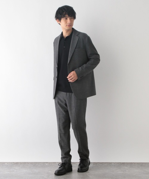 「GLOBAL WORK」 長袖ニット MEDIUM ネイビー メンズ_画像9